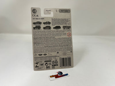 1971 MGB GT Coupe * Red * Matchbox Global Series