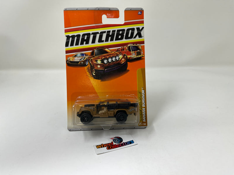 Sahara Survivor * Brown * Matchbox Basic Series