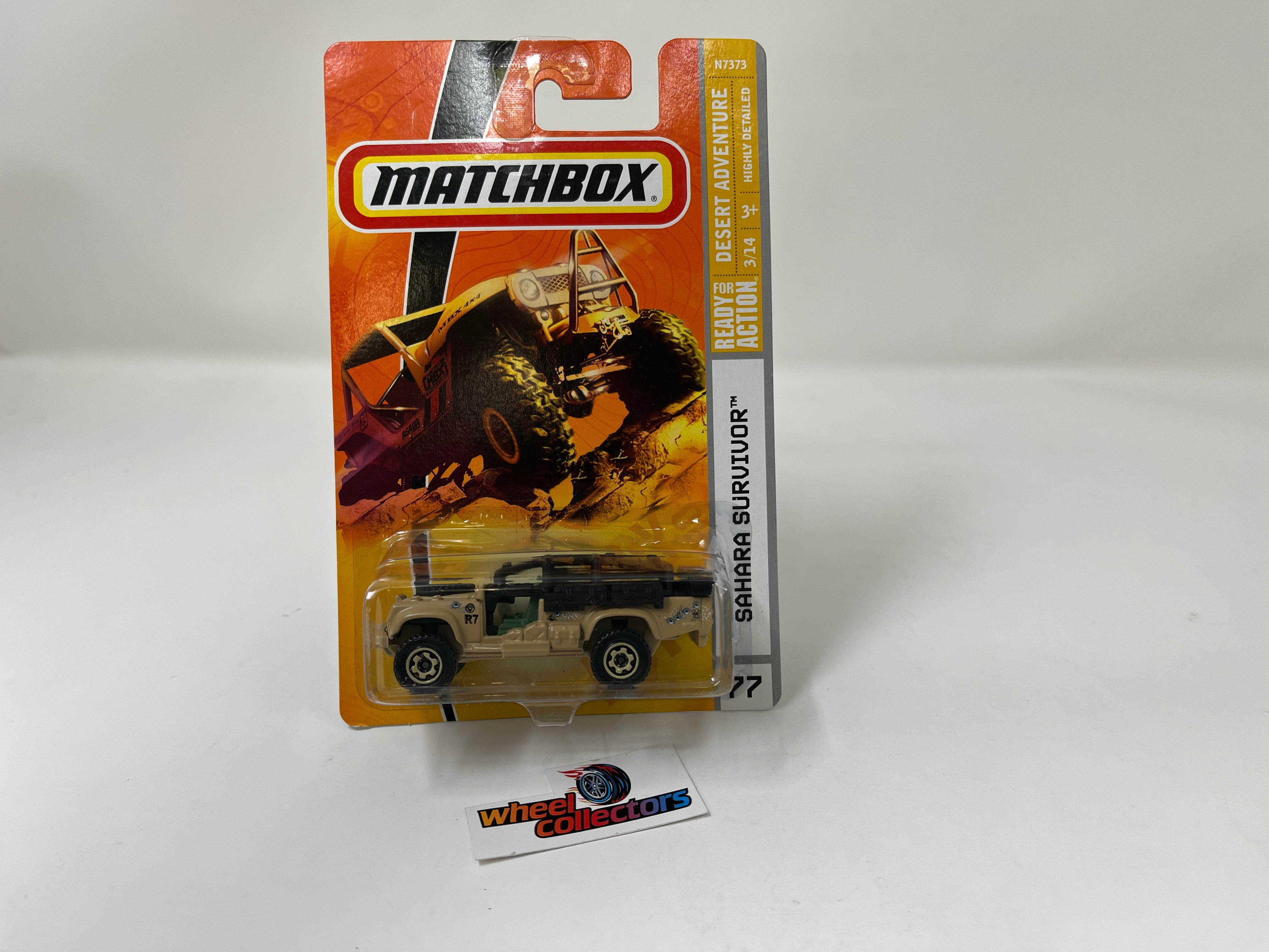 Sahara Survivor #77 * Tan * Matchbox Basic Series – Wheelcollectors