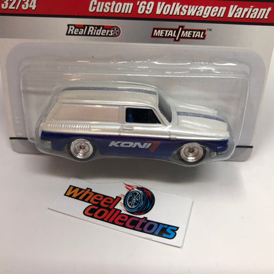 Custom '69 Volkswagen Variant #32 * Hot Wheels Slick Rides Delivery