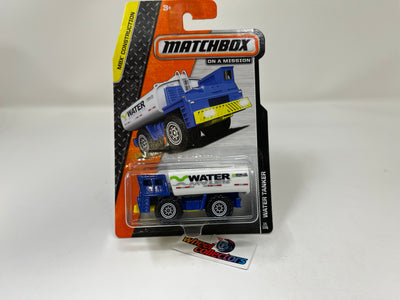 Water Tanker #15 * Blue * Matchbox Basic Series