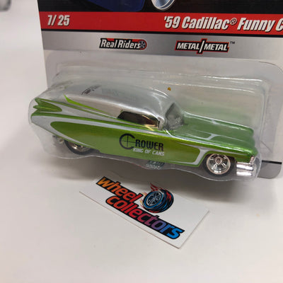 '59 Cadillac Funny Car #7 * Green * Hot Wheels Slick Rides Delivery