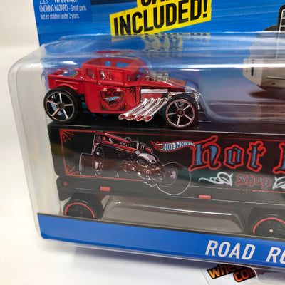 Road Roller w/ Bone Shaker * Hot Wheels Car Hauler w/ Bone Shaker