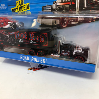 Road Roller w/ Bone Shaker * Hot Wheels Car Hauler w/ Bone Shaker