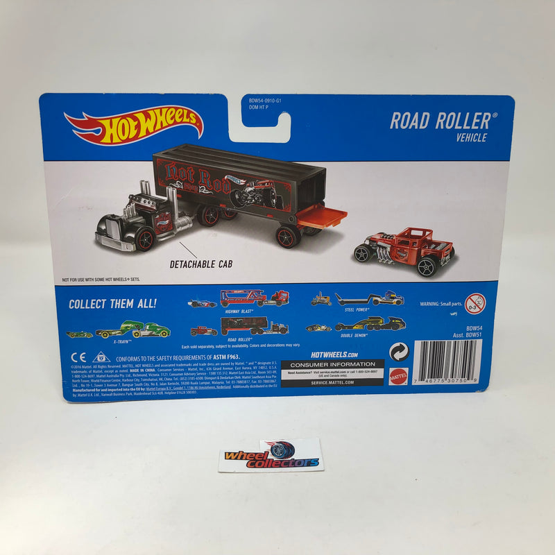 Road Roller w/ Bone Shaker * Hot Wheels Car Hauler w/ Bone Shaker