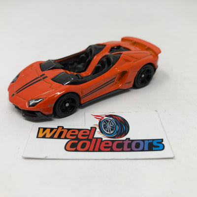Lamborghini Aventador J * Orange * Hot Wheels Loose 1:64 Scale