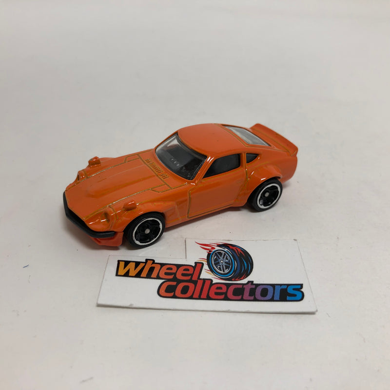 Custom Datsun 240Z * Orange * Hot Wheels Loose 1:64 Scale