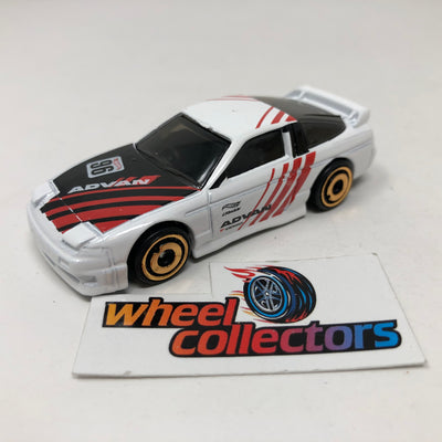 '96 Nissan 180SX Type X * White * Hot Wheels Loose 1:64 Scale