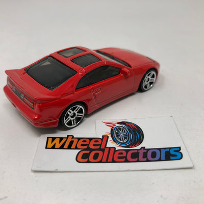 Nissan 300ZX Twin Turbo * Red * Hot Wheels Loose 1:64 Scale
