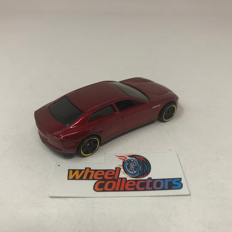 Lamborghini Estoque * Burgandy * Hot Wheels Loose 1:64 Scale