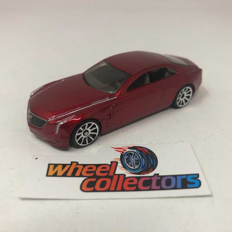 Cadillac Elmiraj * Burgandy * Hot Wheels Loose 1:64 Scale