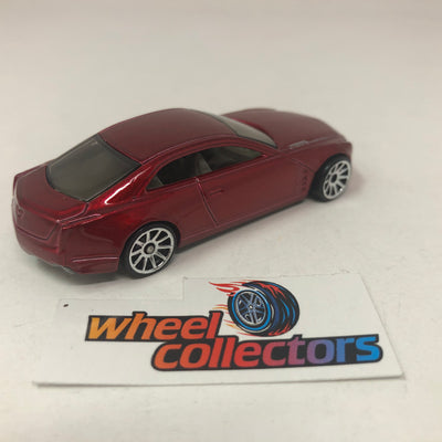 Cadillac Elmiraj * Burgandy * Hot Wheels Loose 1:64 Scale