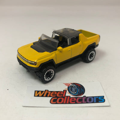 GMC Hummer EV * Yellow * Hot Wheels Loose 1:64 Scale