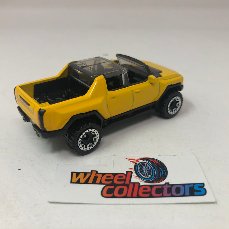 GMC Hummer EV * Yellow * Hot Wheels Loose 1:64 Scale