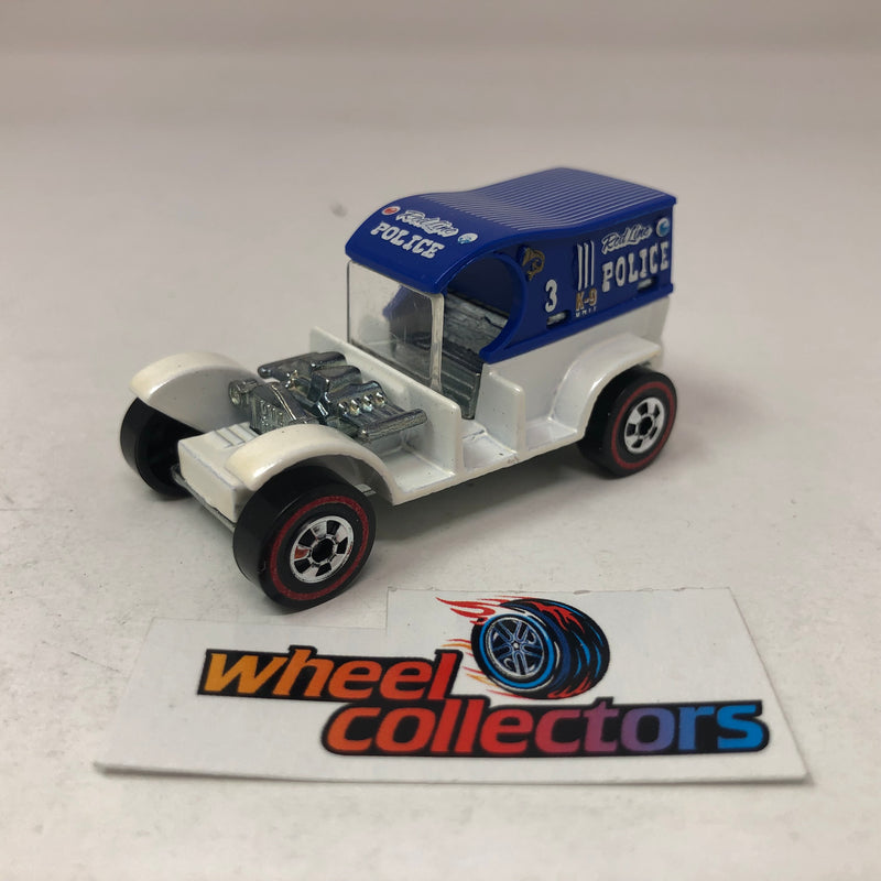 Copper Stopper * White * Hot Wheels Loose 1:64 Scale