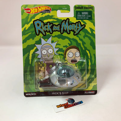 Rick's Ship Rick and Morty * Hot Wheels Retro Entertainment