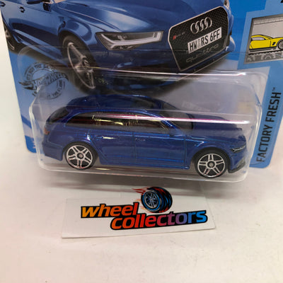 '17 Audi RS 6 Avant #214 * Blue * 2019 Hot Wheels