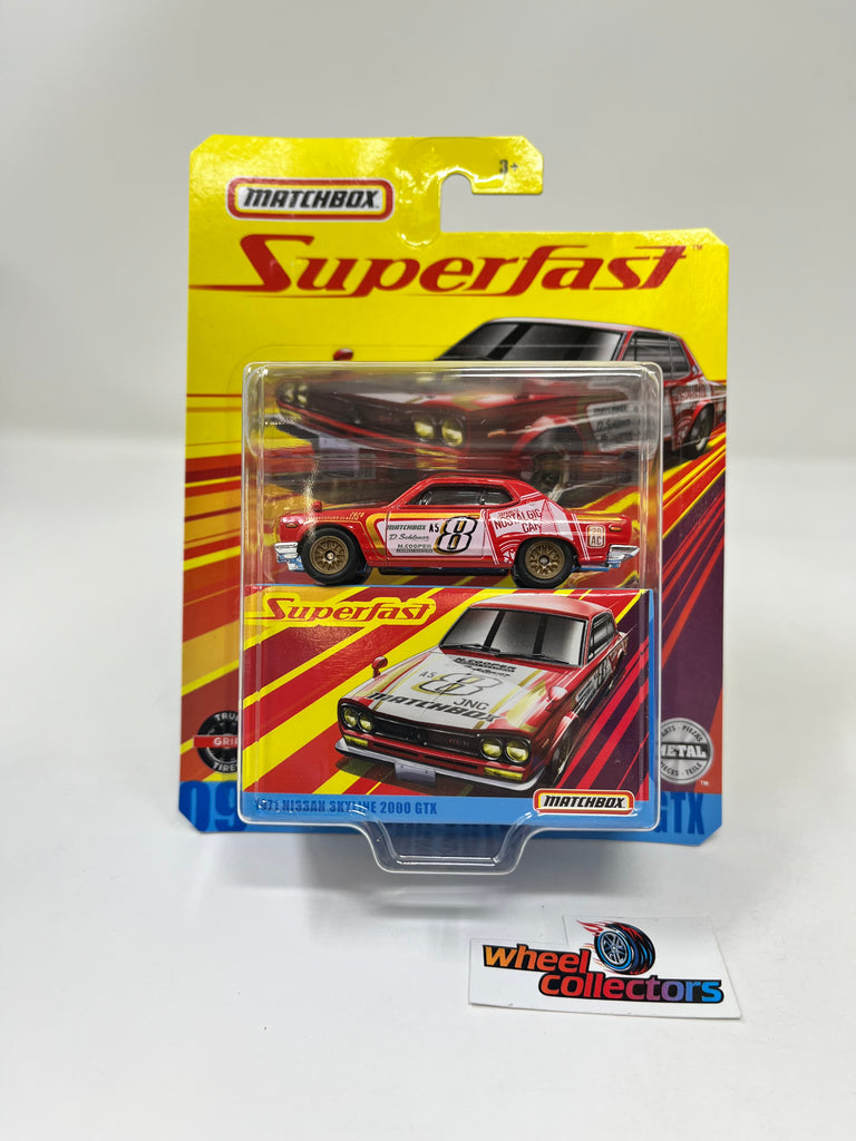 1971 Nissan Skyline 2000 GTX * Matchbox Superfast Series