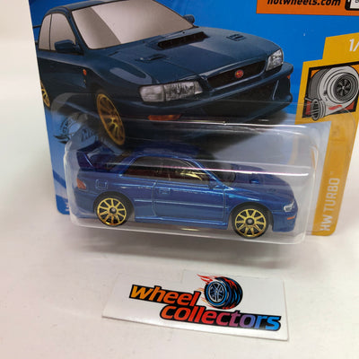 '98 Subaru Impreza 22B STi #23 * Blue * 2020 Hot Wheels SHORT CARD