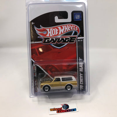 '70 Chevy Blazer * Gold * Hot Wheels Garage