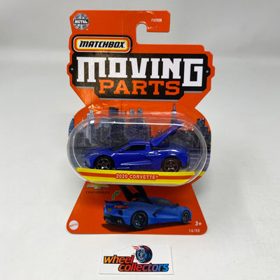 2020 Corvette * Blue * 2022 Matchbox Moving Parts