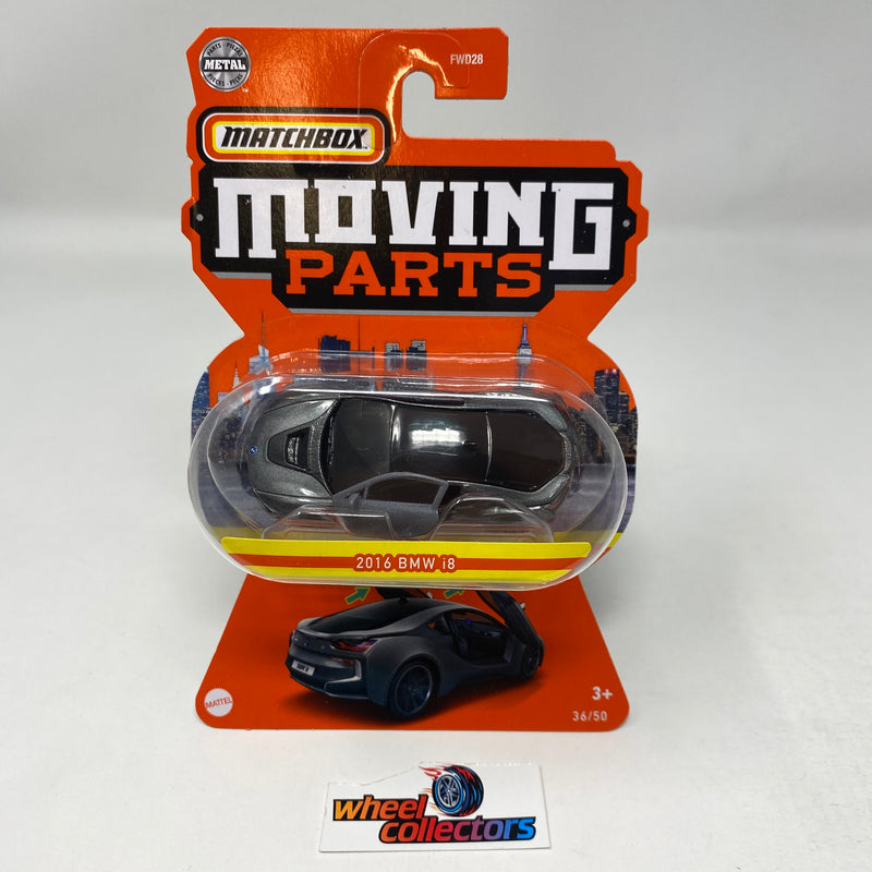 2016 BMW i8 * Grey * 2022 Matchbox Moving Parts