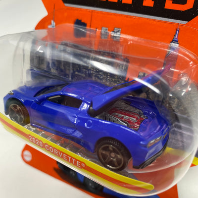 2020 Corvette * Blue * 2022 Matchbox Moving Parts