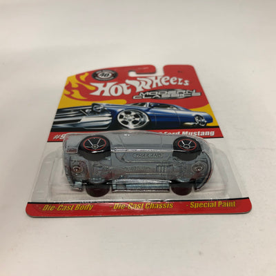 Custom '07 Ford Mustang #9 * Chrome * Hot Wheels Modern Classics