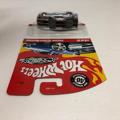 Custom '07 Ford Mustang #9 * Chrome * Hot Wheels Modern Classics
