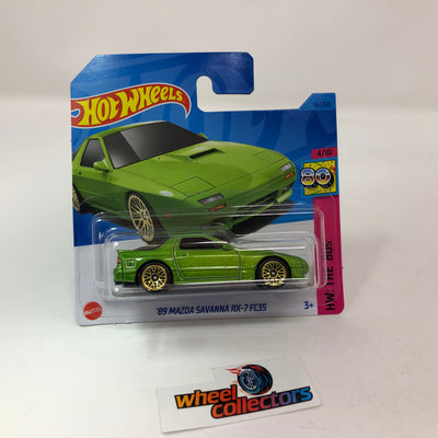 '89 Mazda Savanna RX-7 FC3S #51 * Green * 2023 Hot Wheels Case D Short Card