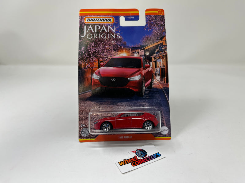 2019 Mazda 3 * Red * Matchbox Japan Origins Series