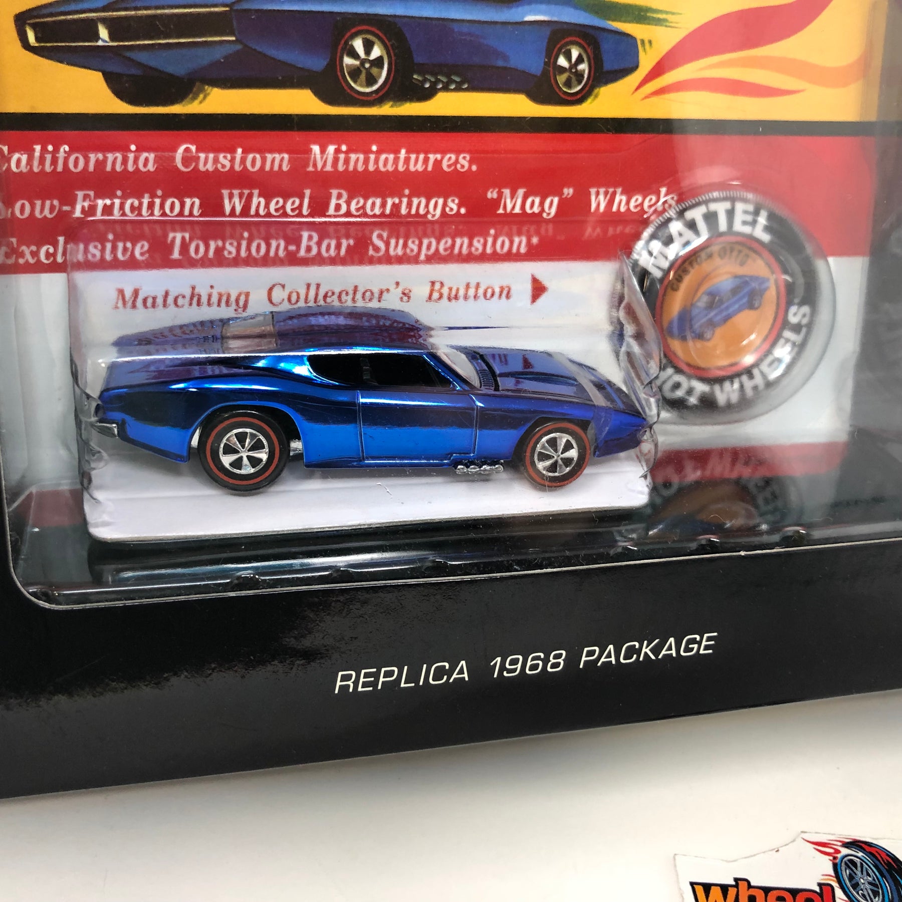 Custom Otto Replica 1968 * Hot Wheels RLC Red Line Club 40th