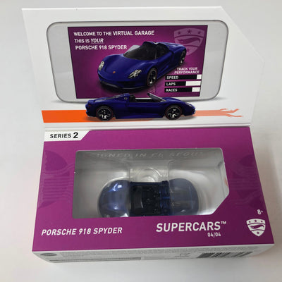 Porsche 918 Spyder * BLUE * Hot Wheels ID Car Series Limited