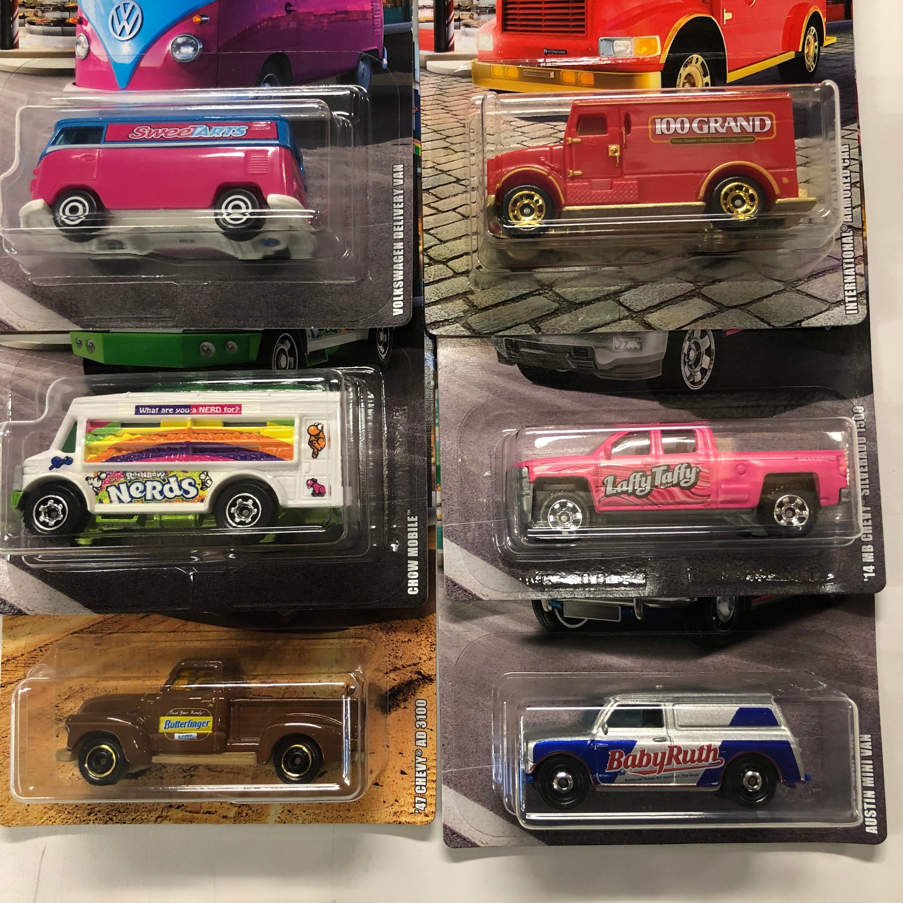 6 Car Complete Set * Matchbox Sweet Rides Series w/ Silverado, VW Van ...