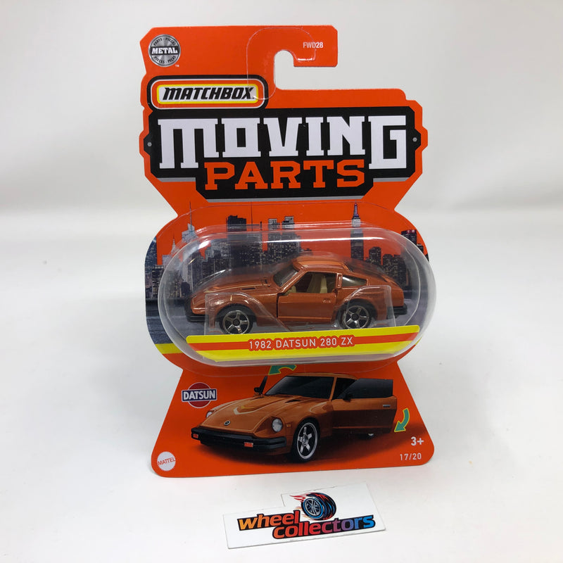 1982 Datsun 280 ZX * Orange * Matchbox Moving Parts