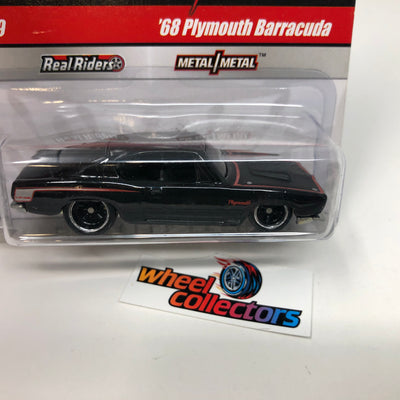 '68 Plymouth Barracuda #22 * Black * Hot Wheels Phil's Garage