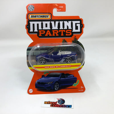 2020 BMW M4 Cabriolet * BLUE * Matchbox Moving Parts