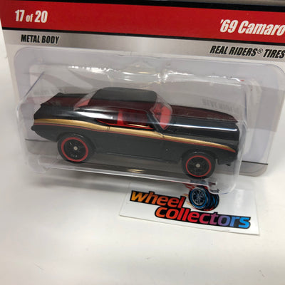 '69 Camaro #17 * Black * Hot Wheels Larry's Garage