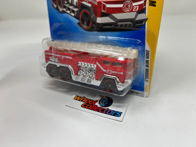 5 Alarm #6 * RED * 2009 Hot Wheels New Model