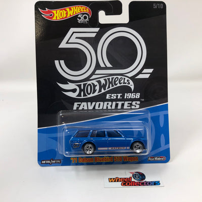 '71 Datsun Bluebird 510 Wagon * Hot Wheels 50th Favorites