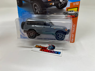 Toyota Land Cruiser 80 #226 * Grey * 2021 Hot Wheels USA Card