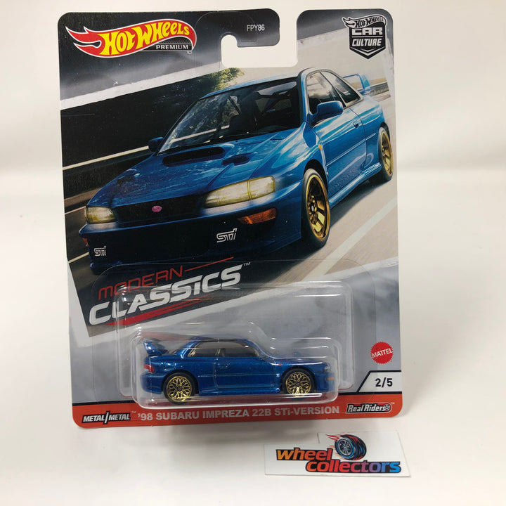 98 Subaru Impreza 22B STi * Hot Wheels MODERN CLASSICS 2 Car
