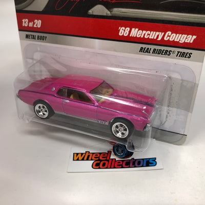 '68 Mercury Cougar #13 Pink * Hot Wheels Larry's Garage
