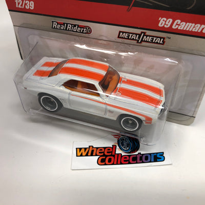 '69 Camaro #12 White * Hot Wheels Phil's Garage