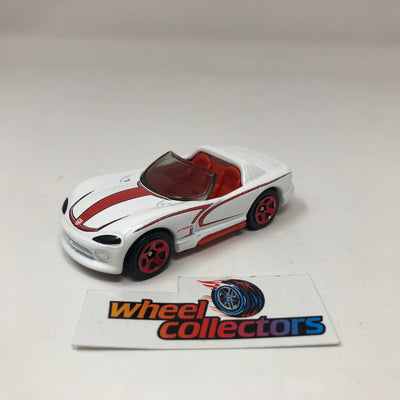 Dodge Viper RT/10 * White * Hot Wheels Loose 1:64 Scale