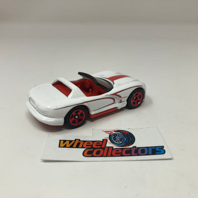 Dodge Viper RT/10 * White * Hot Wheels Loose 1:64 Scale