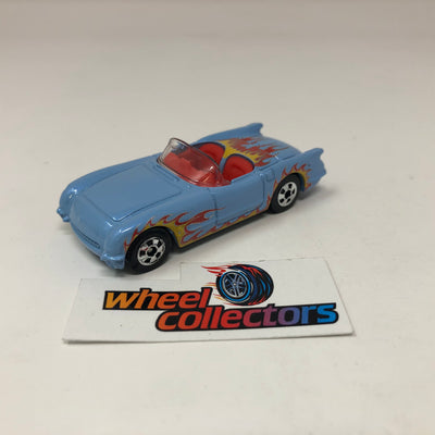 '55 Corvette * Blue * Hot Wheels Loose 1:64 Scale