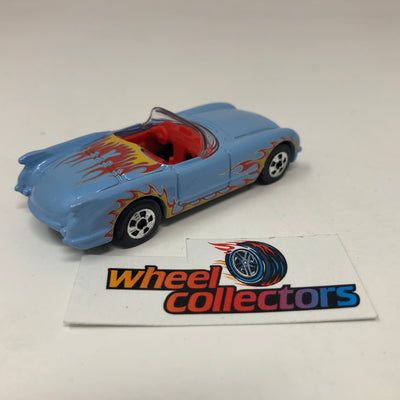 '55 Corvette * Blue * Hot Wheels Loose 1:64 Scale