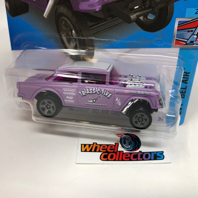 '55 Chevy Bel Air Gasser #43 * Purple * 2022 Hot Wheels