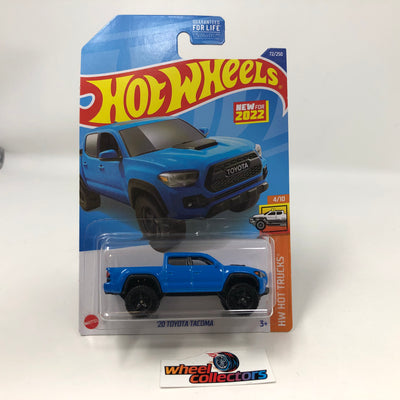 '20 Toyota Tacoma #72 * Blue * 2022 Hot Wheels
